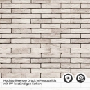 Mobile Preview: Küchenrückwand Folie Sandstein Klinker - Backstein-Look für helle Küchen Detailbild 2
