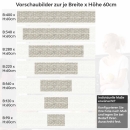 Mobile Preview: Küchenrückwand Folie Cremeweiße Mauersteine Höhe 60cm