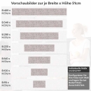 Mobile Preview: Küchenrückwand Folie Terrakotta Steine - Zeitlose Ziegelmuster Höhe 51cm