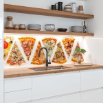 Mobile Preview: Küchenrückwand Platte Pizzagenuss Viva Italia Artikelbild 1