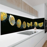 Mobile Preview: Küchenrückwand Platte Laranjas Artikelbild 1