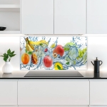 Mobile Preview: Küchenrückwand Platte Juicy Splash Artikelbild 2