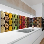 Mobile Preview: Küchenrückwand Platte Bunte Gewürzvielfalt Artikelbild 2