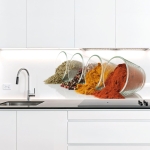 Mobile Preview: Küchenrückwand Platte Gewürzvielfalt im Glas Hauptbild 1