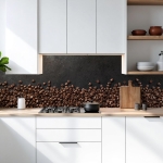 Mobile Preview: Küchenrückwand Platte Aroma Meer aus Kaffeebohnen Artikelbild 1