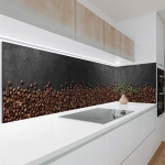 Mobile Preview: Küchenrückwand Platte Aroma Meer aus Kaffeebohnen Hauptbild 1