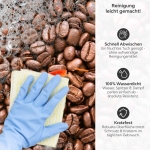 Mobile Preview: Küchenrückwand Platte Coffee Beans Produktdetailbild 3: Reinigung leicht gemacht!