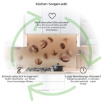 Mobile Preview: Küchenrückwand Mokka Bohnen Motion Produktdetailbild 1: Küchen-Sorgen ade!