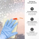 Mobile Preview: Küchenrückwand Platte Verschneite Bergspitze Produktdetailbild 3: Reinigung leicht gemacht!