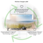 Mobile Preview: Küchenrückwand Platte Stranddüne Produktdetailbild 1: Küchen-Sorgen ade!