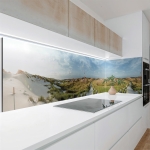 Mobile Preview: Küchenrückwand Platte Leuchtturm an der Nordsee Düne Artikelbild 1