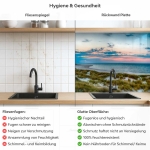 Mobile Preview: Küchenrückwand Platte Dünen, Leuchtturm & Meer Produktdetailbild 2: Hygiene und Gesundheit!