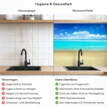 Mobile Preview: Küchenrückwand Platte Lagune Produktdetailbild 2: Hygiene und Gesundheit!