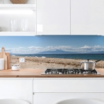 Mobile Preview: Küchenrückwand Platte Naturnaher Strand Artikelbild 1