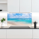 Mobile Preview: Küchenrückwand Platte Strand & Meer in Himmlischen Farben Artikelbild 2