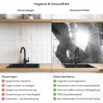Mobile Preview: Küchenrückwand Platte Baum im Schein des Lichts Produktdetailbild 2: Hygiene und Gesundheit!
