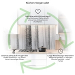 Mobile Preview: Küchenrückwand Platte Baumstämme im Nebel Produktdetailbild 1: Küchen-Sorgen ade!