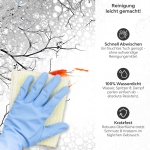 Mobile Preview: Küchenrückwand Platte  Filigrane Baum Äste Produktdetailbild 3: Reinigung leicht gemacht!