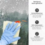 Mobile Preview: Küchenrückwand Platte Nebliger Wald Produktdetailbild 3: Reinigung leicht gemacht!