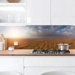 Mobile Preview: Küchenrückwand Platte Die Wüste von Death Valley Artikelbild 1