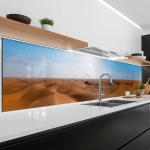 Mobile Preview: Küchenrückwand Platte Unendliches Dünenmeer Hauptbild 1