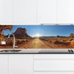 Mobile Preview: Küchenrückwand Platte Wüstenpanorama Artikelbild 2