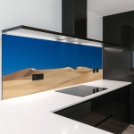 Mobile Preview: Küchenrückwand Platte Goldene Wüstendüne Artikelbild 1