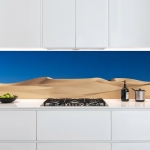 Mobile Preview: Küchenrückwand Platte Goldene Wüstendüne Artikelbild 2