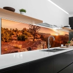 Mobile Preview: Küchenrückwand Platte Tiefe Schlucht in der Wüste Hauptbild 1