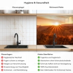 Mobile Preview: Küchenrückwand Platte Tiefe Schlucht in der Wüste Produktdetailbild 2: Hygiene und Gesundheit!