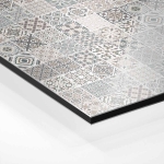 Mobile Preview: Küchenrückwand Platte Patchwork‑Design in Sandtönen Hover-Bild