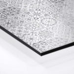 Mobile Preview: Küchenrückwand Platte Graue Patchwork Hover-Bild