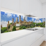 Mobile Preview: Küchenrückwand Platte Altstadt mit mediterranem Charme Artikelbild 1