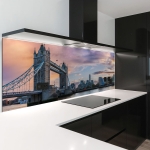 Mobile Preview: Küchenrückwand Platte Berüchtigte Brücke Englands Hauptbild 1