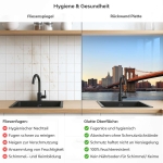 Mobile Preview: Küchenrückwand Platte New York bei Tagesanbruch Produktdetailbild 2: Hygiene und Gesundheit!