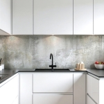 Mobile Preview: Küchenrückwand Platte Betonwand Industrial Artikelbild 1