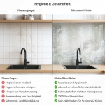 Mobile Preview: Küchenrückwand Platte Betonwand Industrial Produktdetailbild 2: Hygiene und Gesundheit!