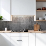 Mobile Preview: Küchenrückwand Platte Urbanes Betonmuster Artikelbild 1