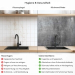 Mobile Preview: Küchenrückwand Platte Urbanes Betonmuster Produktdetailbild 2: Hygiene und Gesundheit!