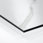 Mobile Preview: Küchenrückwand Platte Marmordesign mit Grauen Adern Hover-Bild