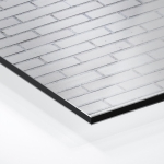 Mobile Preview: Küchenrückwand Platte Schmale Ziegelstein Ambiente Hover-Bild