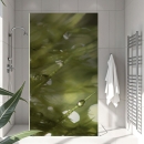 Mobile Preview: Sichtschutzfolie Dusche | Makrostruktur mit Tau Perle