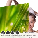 Mobile Preview: Sichtschutzfolie Dusche | Grashalme mit klaren Wasserperle
