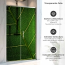 Mobile Preview: Sichtschutzfolie Dusche | Makro Blattstruktur mit Adern Netz