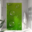 Mobile Preview: Sichtschutzfolie Dusche | Filigrane Tropfenperlen