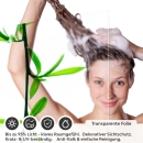 Mobile Preview: Sichtschutzfolie Dusche | Bambuszweig mit zarter Blattspitze