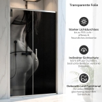 Mobile Preview: Sichtschutzfolie Dusche | Sinnlicher Körperverlauf