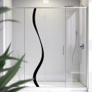 Mobile Preview: Sichtschutzfolie Dusche | Line