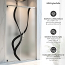 Mobile Preview: Sichtschutzfolie Dusche xxx Artikeldetailbild Transparente Folie