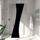 Mobile Preview: Sichtschutzfolie Dusche Curve
